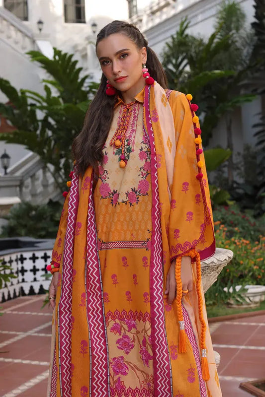 3 Piece Unstitched Printed Lawn Suit with Printed Lawn Dupatta CL-52508